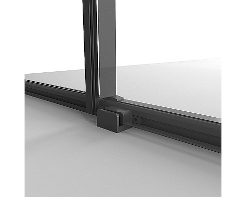 Душевой уголок Niagara Nova 100х80 NG-84-10AB-A80B-34 профиль Черный матовый стекло прозрачное