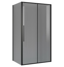 Душевой уголок Niagara Nova 130х80 NG-85-13TB-TB80-34 профиль Черный матовый стекло тонированное