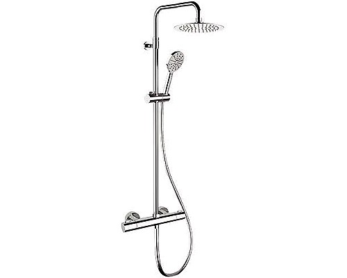 Душевая система Remer Elegance EQ32A8MPUFM30 с термостатом Хром