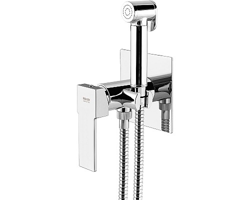 Гигиенический душ со смесителем Remer Qubica Q65W Хром