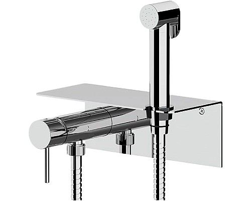 Гигиенический душ со смесителем Remer X-Style X65C25TW Хром