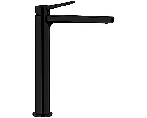 Смеситель для раковины Remer Slash SL11LNO Черный матовый