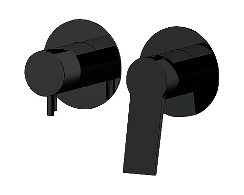 Смеситель для душа Remer Slash SL92ZPNO Черный матовый