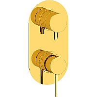 Смеситель для душа Remer X-Style X93KBDO Золото глянцевое