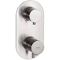 Смеситель для душа Remer Minimal Thermo NT92KBXV с термостатом Сталь