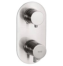 Смеситель для душа Remer Minimal Thermo NT92KBXV с термостатом Сталь
