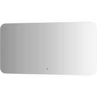 Зеркало Defesto Opti 120x60 с подсветкой 34W-4500К/ИК - выключатель/Нейтральный белый свет