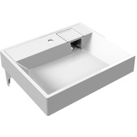 Раковина Paola Juno 60x50 на стиральную машину Белая глянцевая