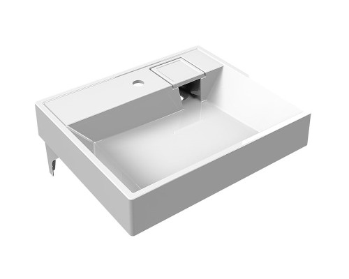 Раковина Paola Juno 60x50 на стиральную машину Белая глянцевая