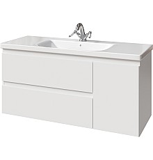 Тумба под раковину Caprigo Forte 120 36117R-SF027 подвесная Белая матовая