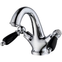 Смеситель для раковины Caprigo Adria-Classic Black Edition 03B-520-crm Хром