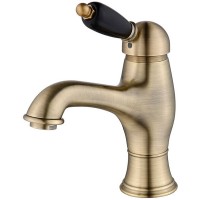 Смеситель для раковины Caprigo Adria-Uno Black Edition 02B-520-vot Бронза