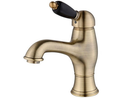 Смеситель для раковины Caprigo Adria-Uno Black Edition 02B-520-vot Бронза