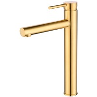 Смеситель для раковины Caprigo Don 53-023-BRG Золото матовое