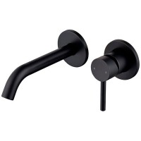 Смеситель для раковины Caprigo Don 53-027-NER Черный матовый