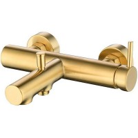 Смеситель для ванны Caprigo Don 53-011-BRG Золото матовое