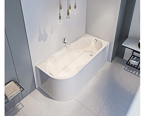 Акриловая ванна Bas Веста 170x75 R В 00144 без гидромассажа