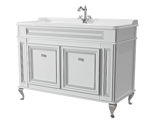 Тумба под раковину Caprigo Fresco 120 10616SN-В016 Белая матовая