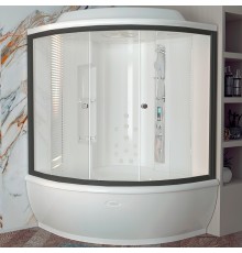 Душевой бокс Radomir Калифорния К1 155x155 1-04-6-0-4-0780 с баней с гидромассажем