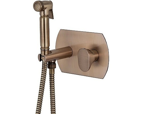 Гигиенический душ со смесителем Remer Infinity I60VO Бронза