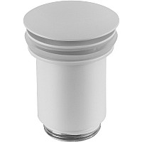 Донный клапан Remer 904CC114BO click-clack Белый матовый