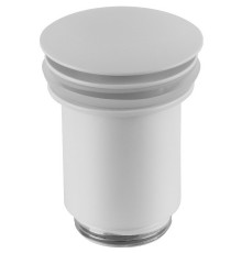 Донный клапан Remer click-clack Белый матовый