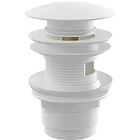 Донный клапан Remer 905CC2114BO click-clack Белый матовый