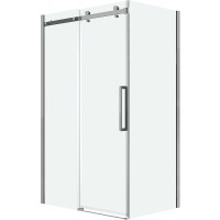 Душевой уголок Grossman Classic 130х80 120.K33.04.1380.10.00 профиль Хром стекло прозрачное