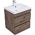 Тумба под раковину Aquanet Нота New 60 334191 подвесная Дуб веллингтон табак
