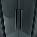 Душевой уголок Grossman Classic 100х100 301.K33.04.1010.21.10 профиль Черный матовый стекло тонированное