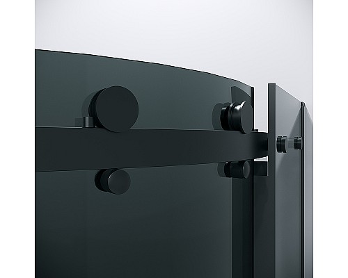 Душевой уголок Grossman Classic 100х100 301.K33.04.1010.21.10 профиль Черный матовый стекло тонированное