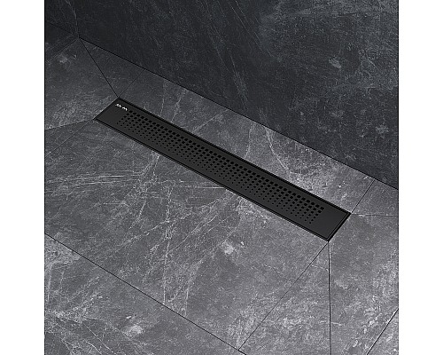 Душевой лоток AM.PM PrimeFlow 50 W02SC-P11-050-01BM с Черной матовой решеткой Cut Gradient