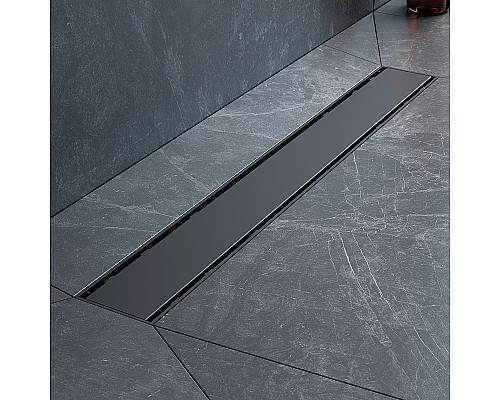 Душевой лоток AM.PM PrimeFlow 60 W02SC-U11-060-04BM с Черной матовой решеткой / под плитку Tile