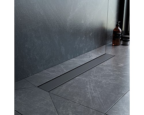 Душевой лоток AM.PM PrimeFlow 60 W02SC-U11-060-04BM с Черной матовой решеткой / под плитку Tile