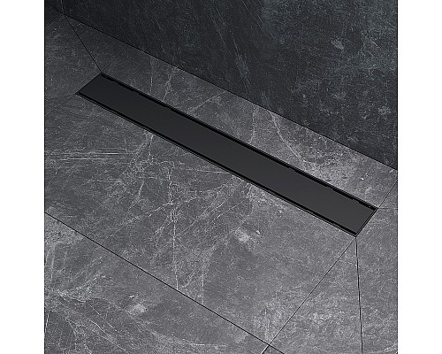 Душевой лоток AM.PM PrimeFlow 60 W02SC-U11-060-04BM с Черной матовой решеткой / под плитку Tile