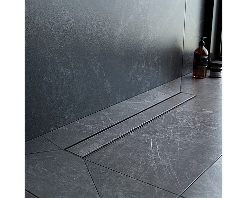 Душевой лоток AM.PM PrimeFlow 60 W02SC-U11-060-04BM с Черной матовой решеткой / под плитку Tile