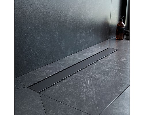 Душевой лоток AM.PM PrimeFlow 70 W02SC-U11-070-04BM с Черной матовой решеткой / под плитку Tile