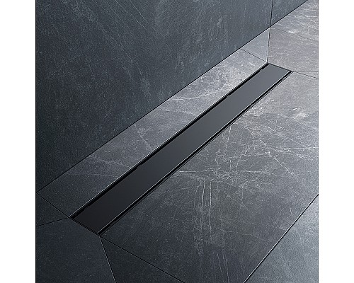 Душевой лоток AM.PM PrimeFlow 70 W02SC-U11-070-04BM с Черной матовой решеткой / под плитку Tile