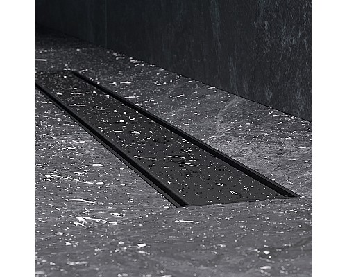 Душевой лоток AM.PM PrimeFlow 70 W02SC-U11-070-04BM с Черной матовой решеткой / под плитку Tile