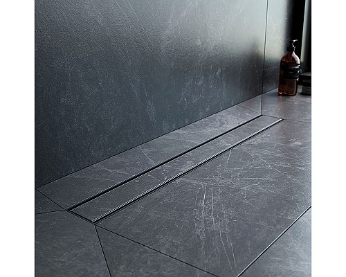 Душевой лоток AM.PM PrimeFlow 70 W02SC-U11-070-04BM с Черной матовой решеткой / под плитку Tile