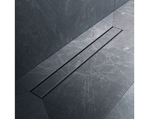 Душевой лоток AM.PM PrimeFlow 70 W02SC-U11-070-04BM с Черной матовой решеткой / под плитку Tile