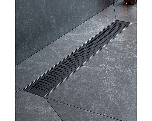 Душевой лоток AM.PM MasterFlow 60 W01SC-P11-060-01BM с Черной матовой решеткой Cut Gradient