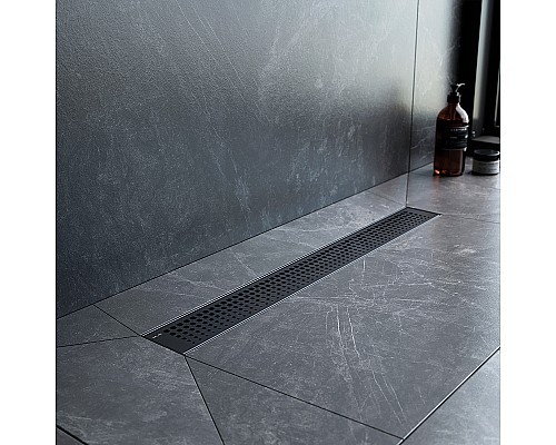 Душевой лоток AM.PM MasterFlow 60 W01SC-P11-060-01BM с Черной матовой решеткой Cut Gradient