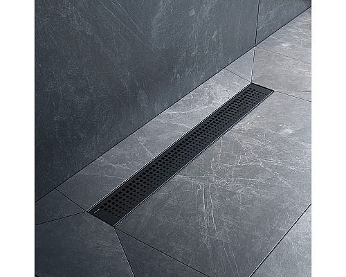 Душевой лоток AM.PM MasterFlow 60 W01SC-P11-060-01BM с Черной матовой решеткой Cut Gradient