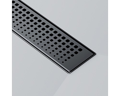Душевой лоток AM.PM MasterFlow 60 W01SC-P11-060-01BM с Черной матовой решеткой Cut Gradient