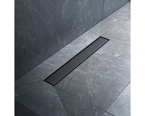Душевой лоток AM.PM MasterFlow 50 W01SC-U11-050-04BM с Черной матовой решеткой / под плитку Tile