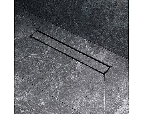 Душевой лоток AM.PM MasterFlow 50 W01SC-U11-050-04BM с Черной матовой решеткой / под плитку Tile