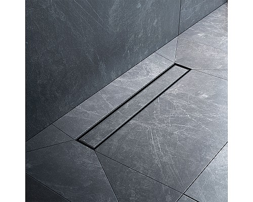 Душевой лоток AM.PM MasterFlow 50 W01SC-U11-050-04BM с Черной матовой решеткой / под плитку Tile