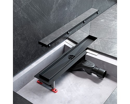 Душевой лоток AM.PM MasterFlow 50 W01SC-U11-050-04BM с Черной матовой решеткой / под плитку Tile