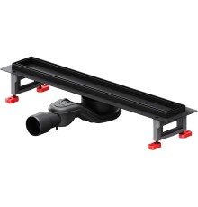 Душевой лоток AM.PM MasterFlow 50 W01SC-U11-050-04BM с Черной матовой решеткой / под плитку Tile